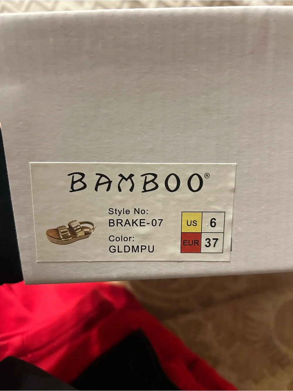BAMBOO shiny metallic